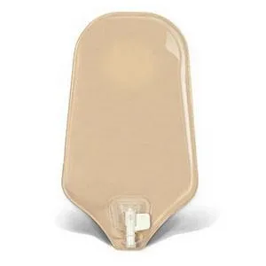 Natura® Two-Piece Urostomy Pouch, Flange 2-3/4" (70mm), Opaque 10" (25.4cm), Accuseal® Tap - Box of 10