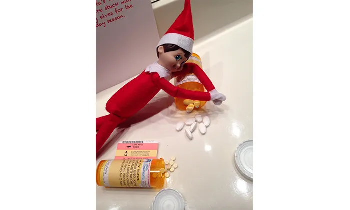 Naughty Posable Elves on the Shelf
