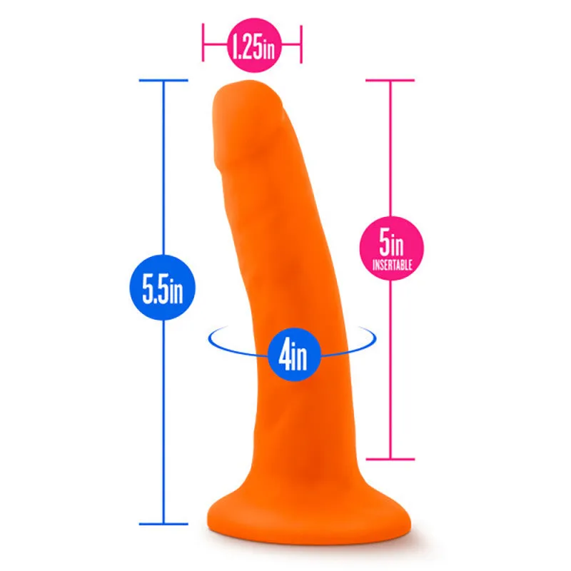 Neo - 5.5 Inch Dual Density  - Neon Orange