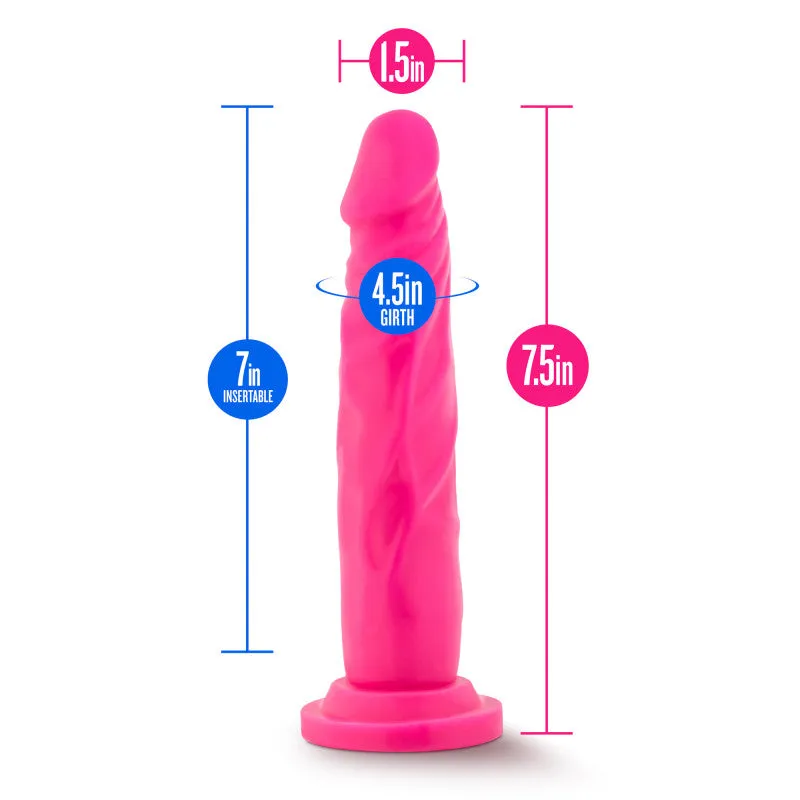Neo - 7.5 Inch Dual Density  - Neon Pink