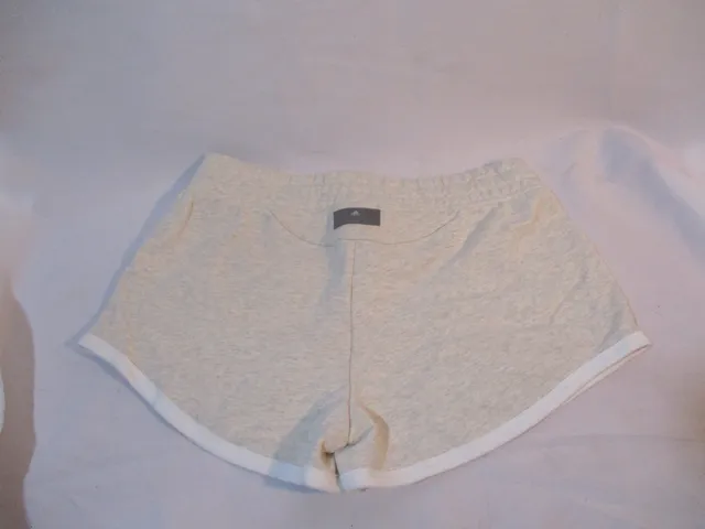 NEW ADIDAS STELLA MCCARTNEY Running Shorts M BEIGE Fitness Workout