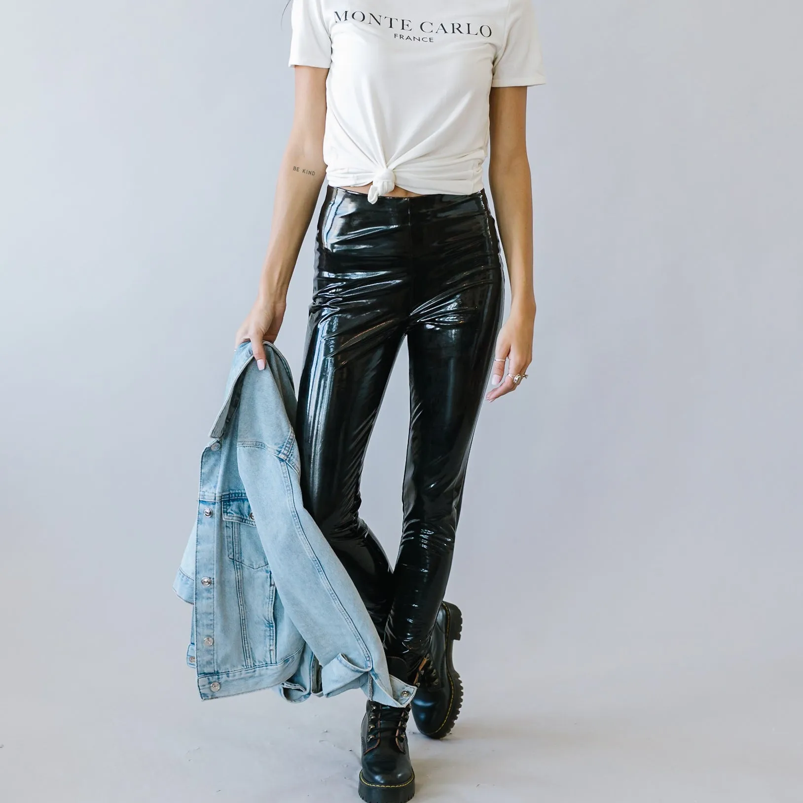 Nightlife Glossy Kancan Legging