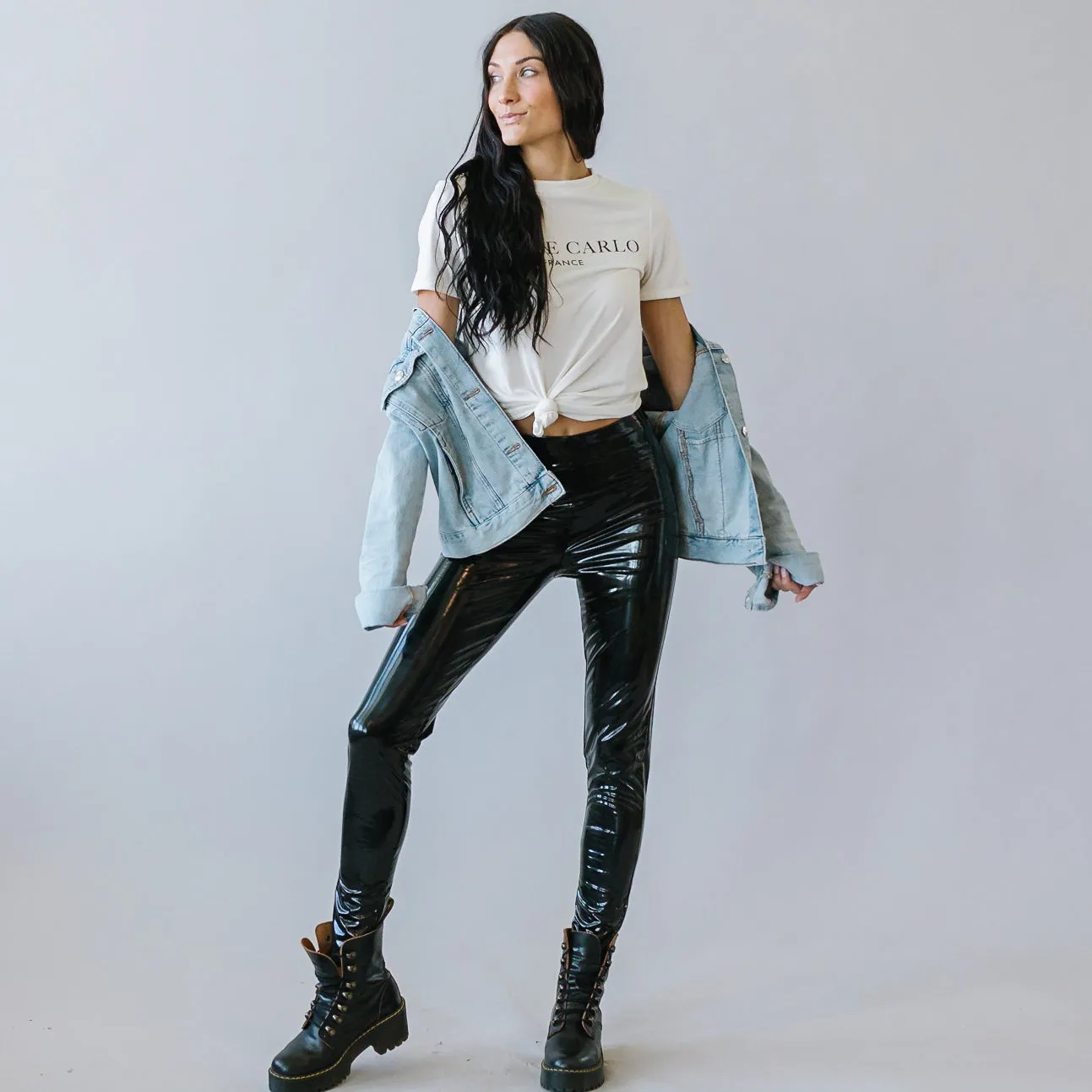 Nightlife Glossy Kancan Legging