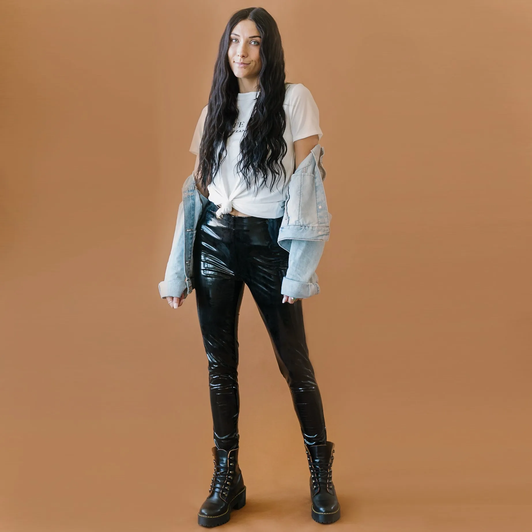Nightlife Glossy Kancan Legging
