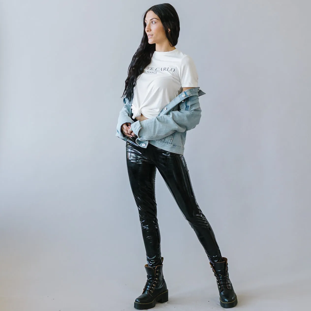 Nightlife Glossy Kancan Legging