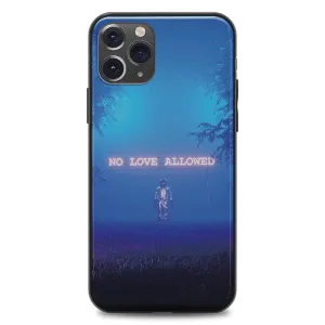 No Love Allowed LED Case for iPhone