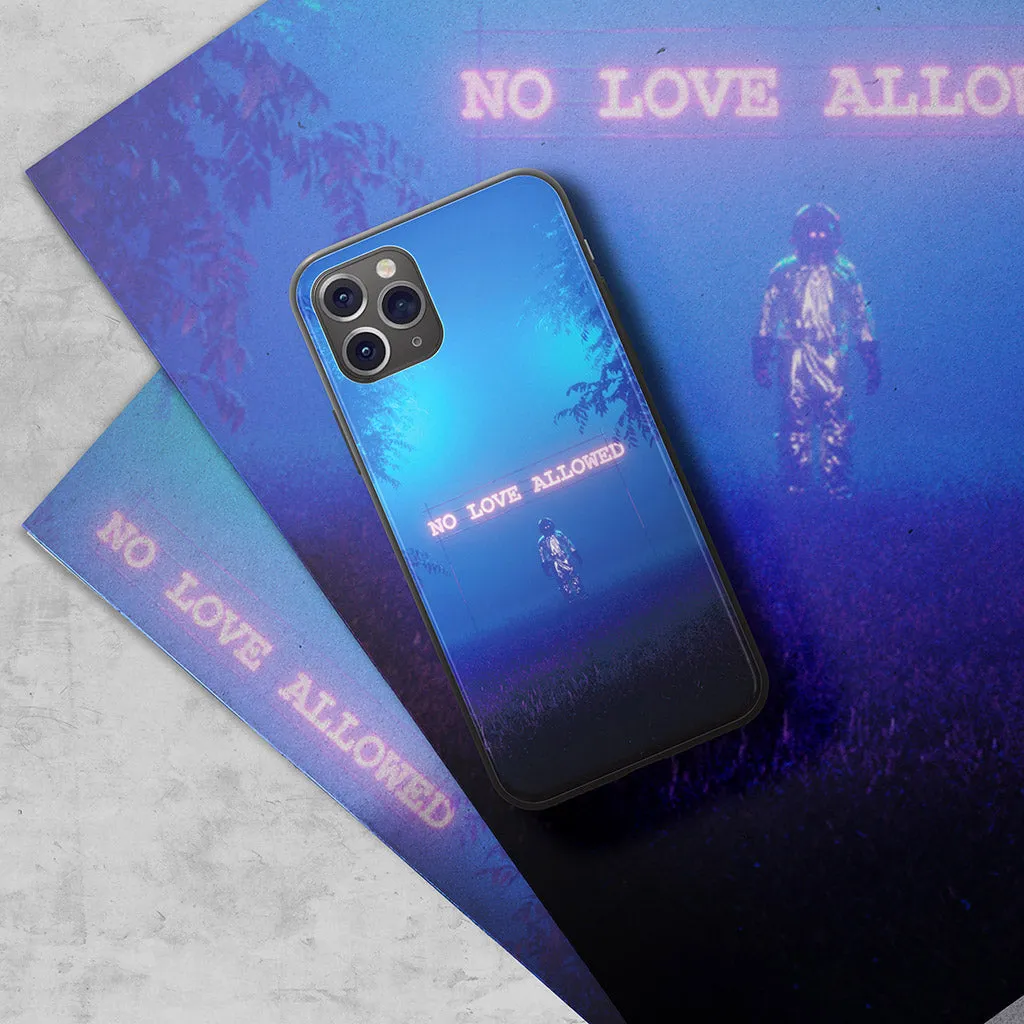 No Love Allowed LED Case for iPhone