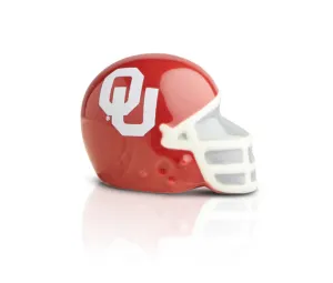 Nora Fleming Oklahoma University Helmet Mini