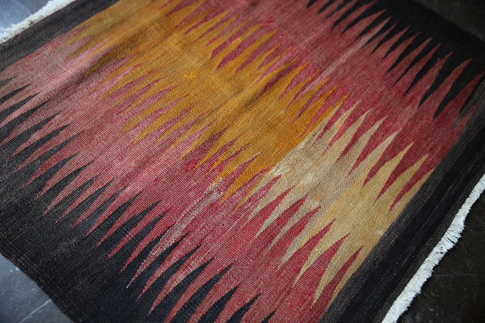 Old Mini Milas Kilim 2.9ftx2.11ft