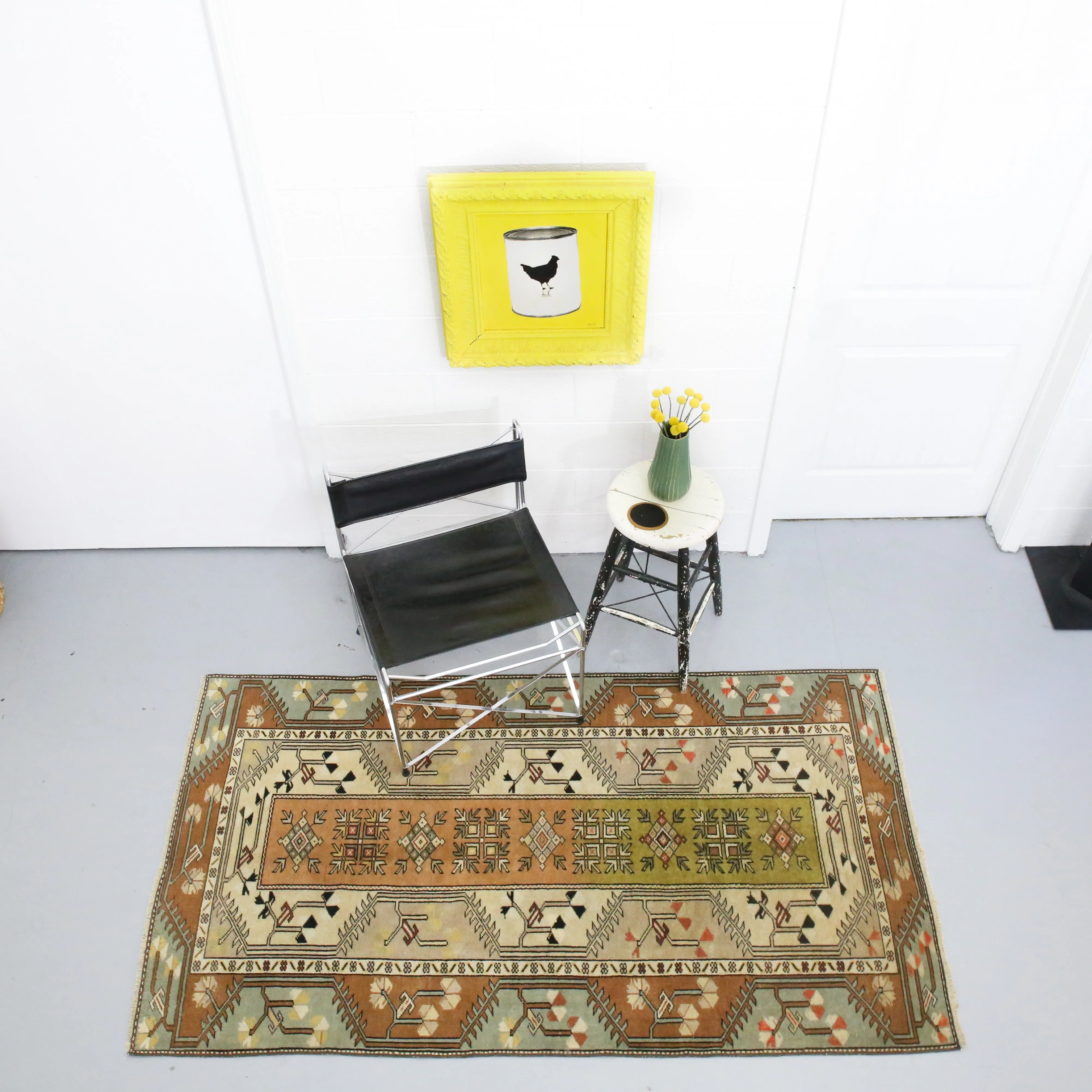 Old Turkish Milas Rug