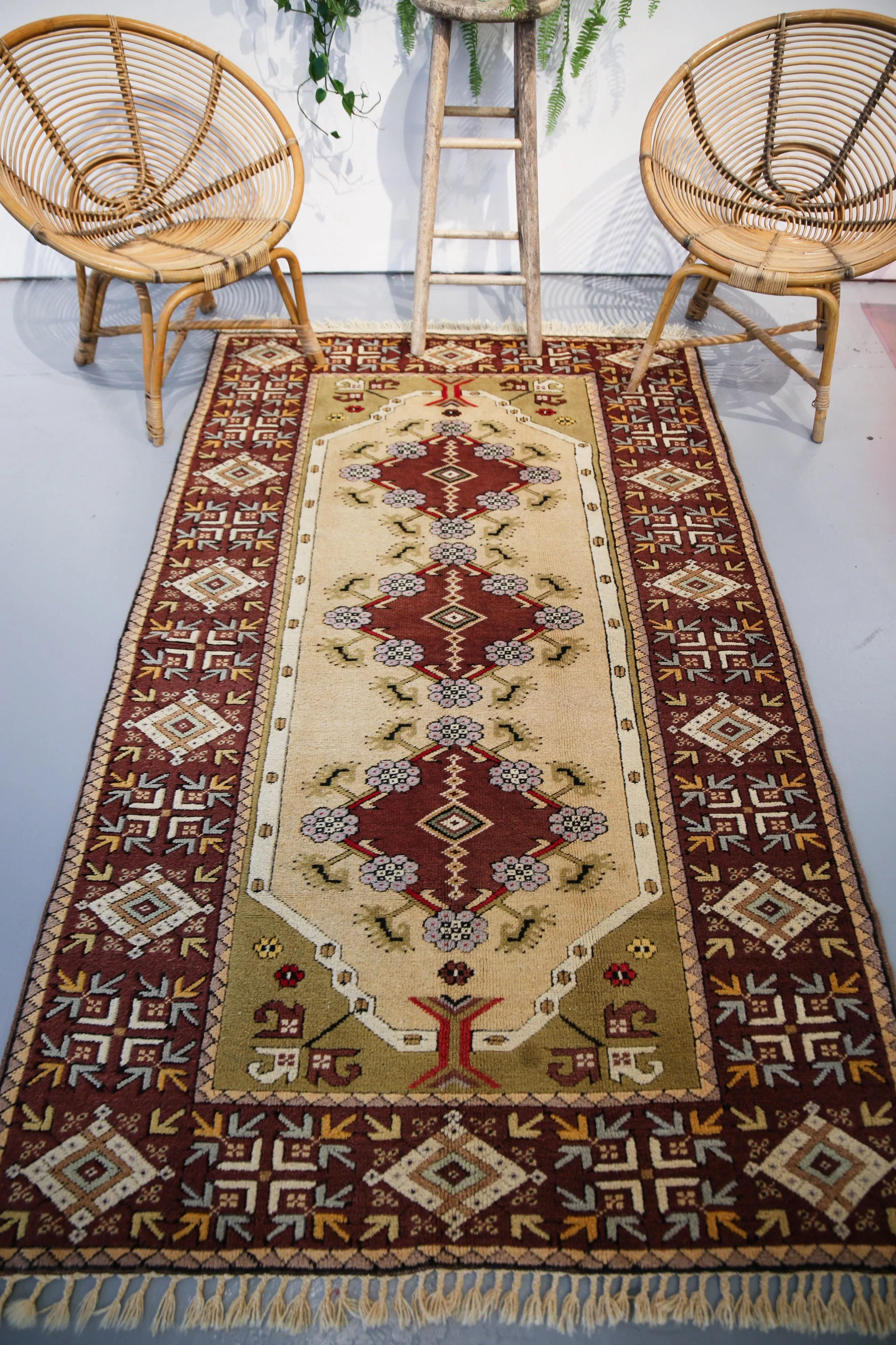 Old Turkish Milas Rug