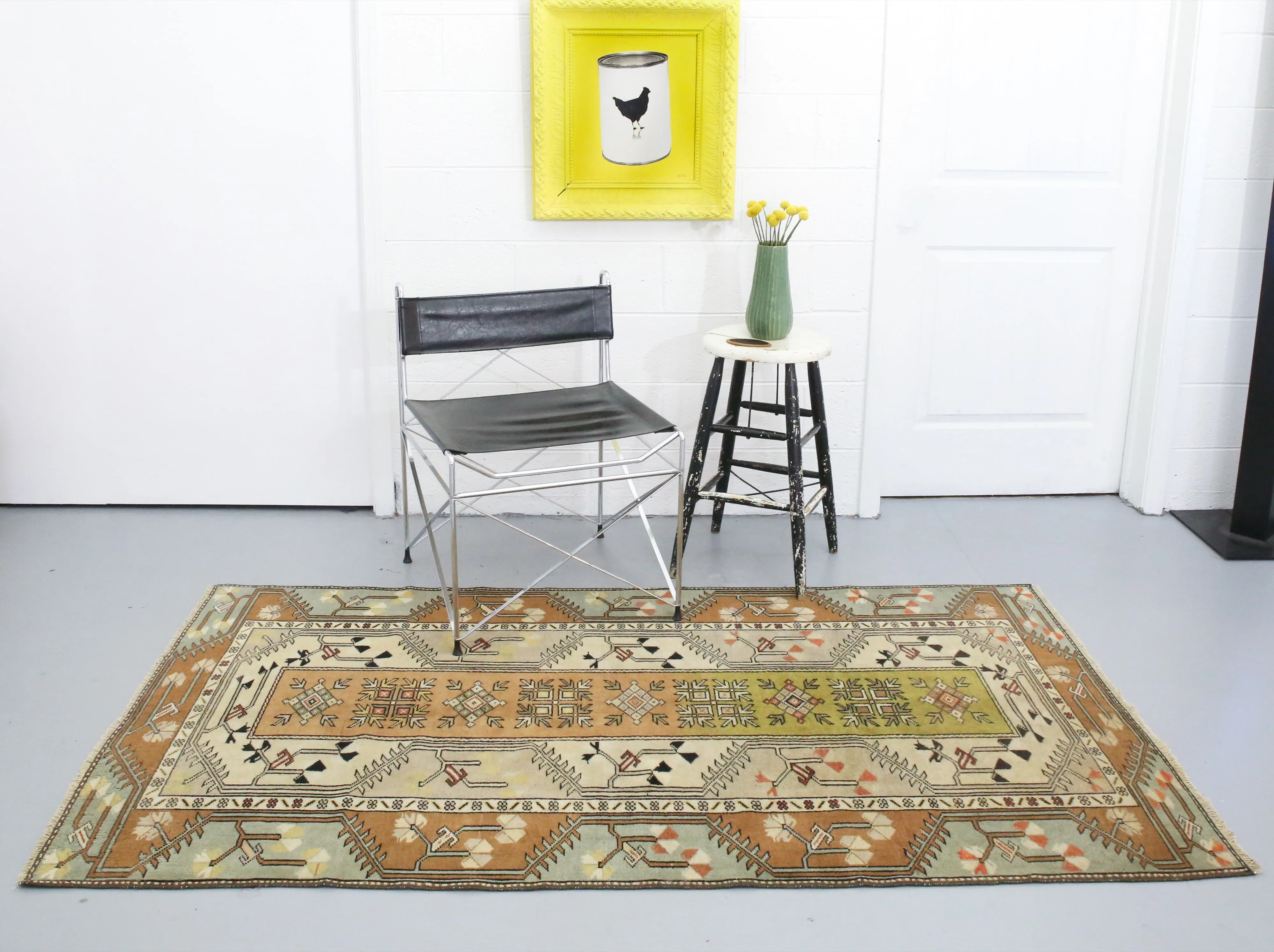 Old Turkish Milas Rug