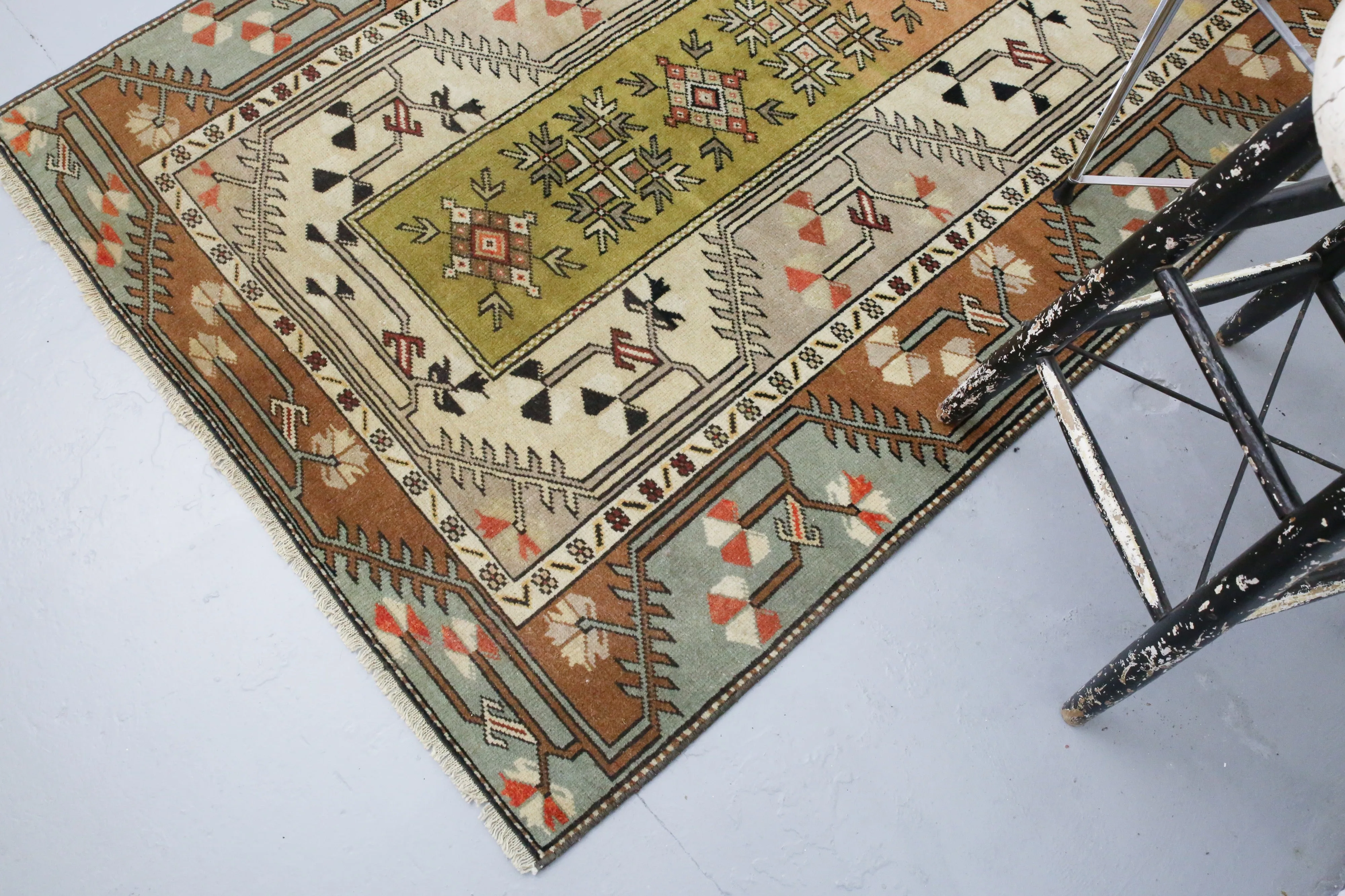 Old Turkish Milas Rug