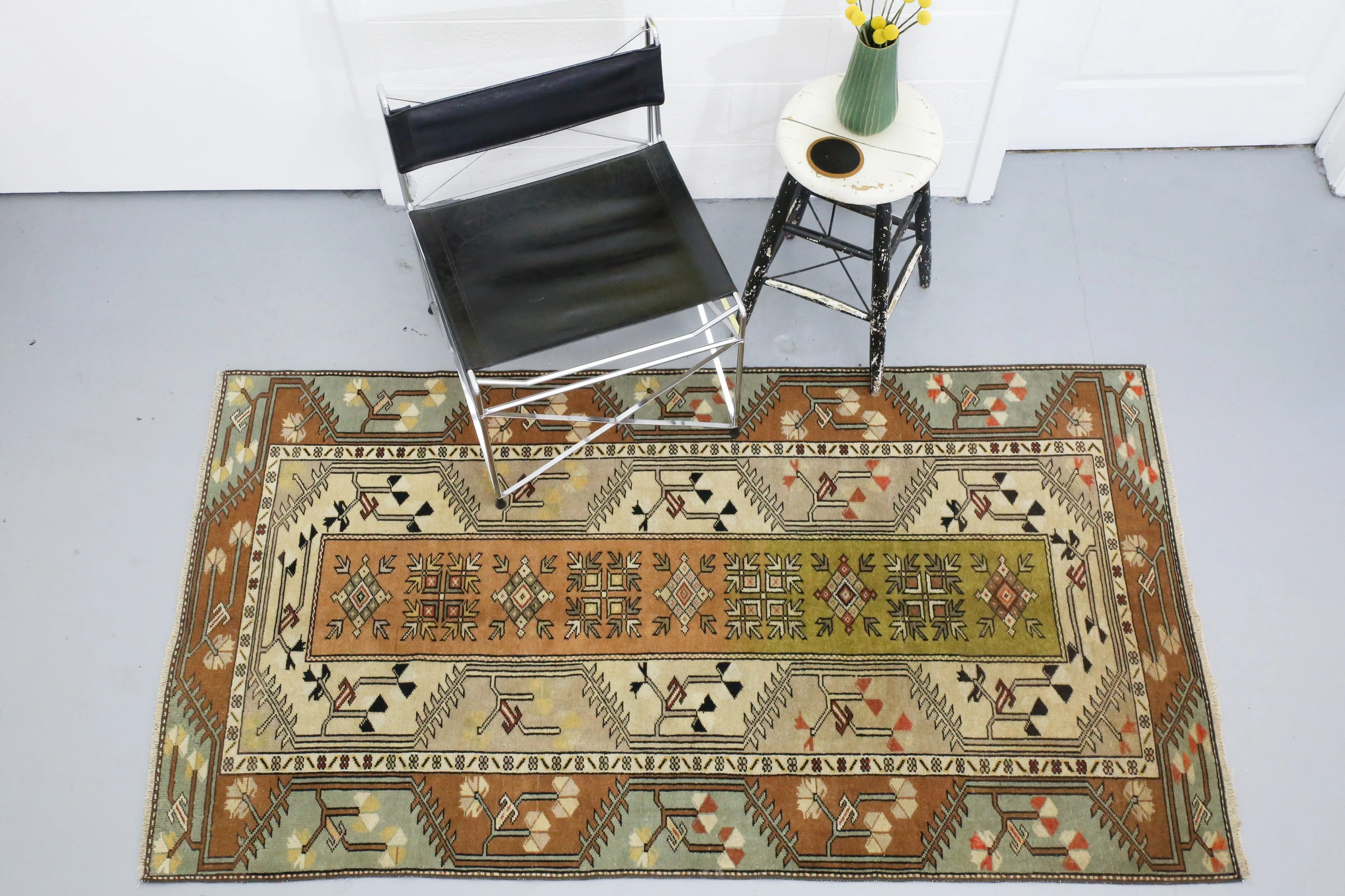 Old Turkish Milas Rug