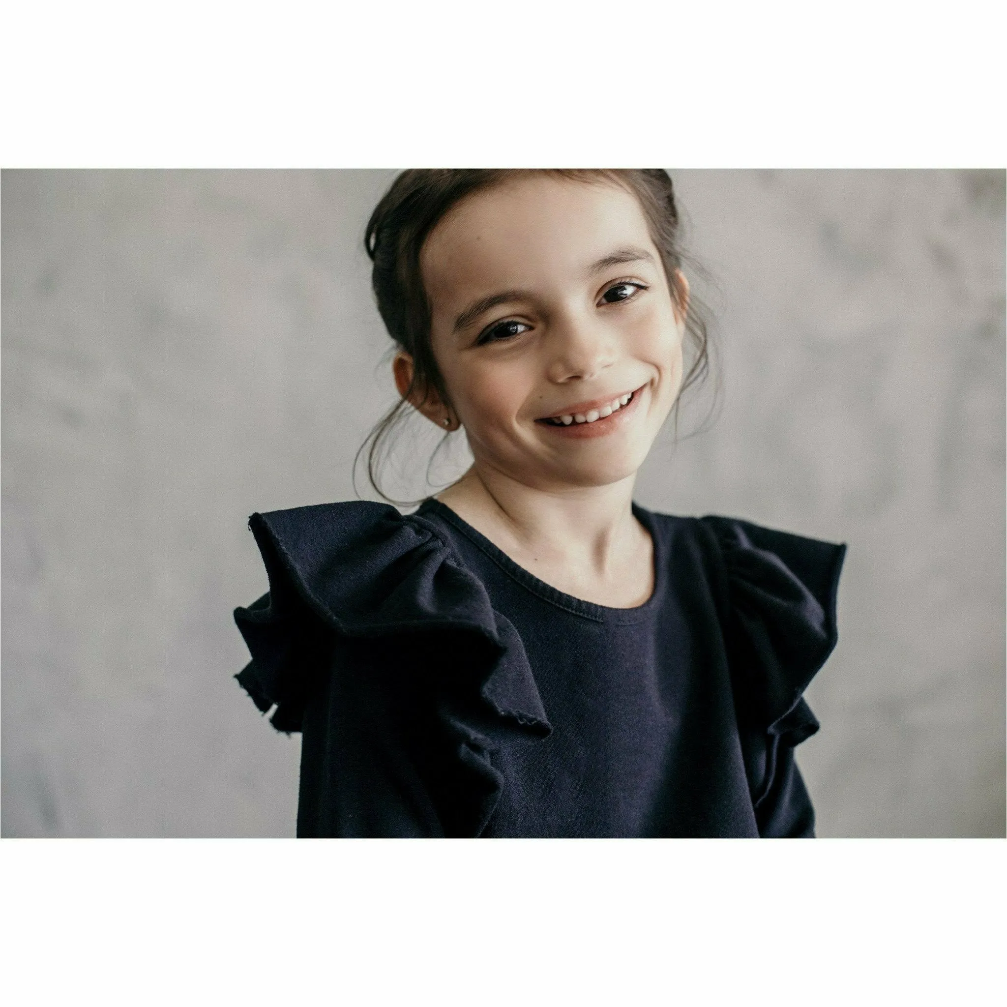 Organic Valentina Dress Black
