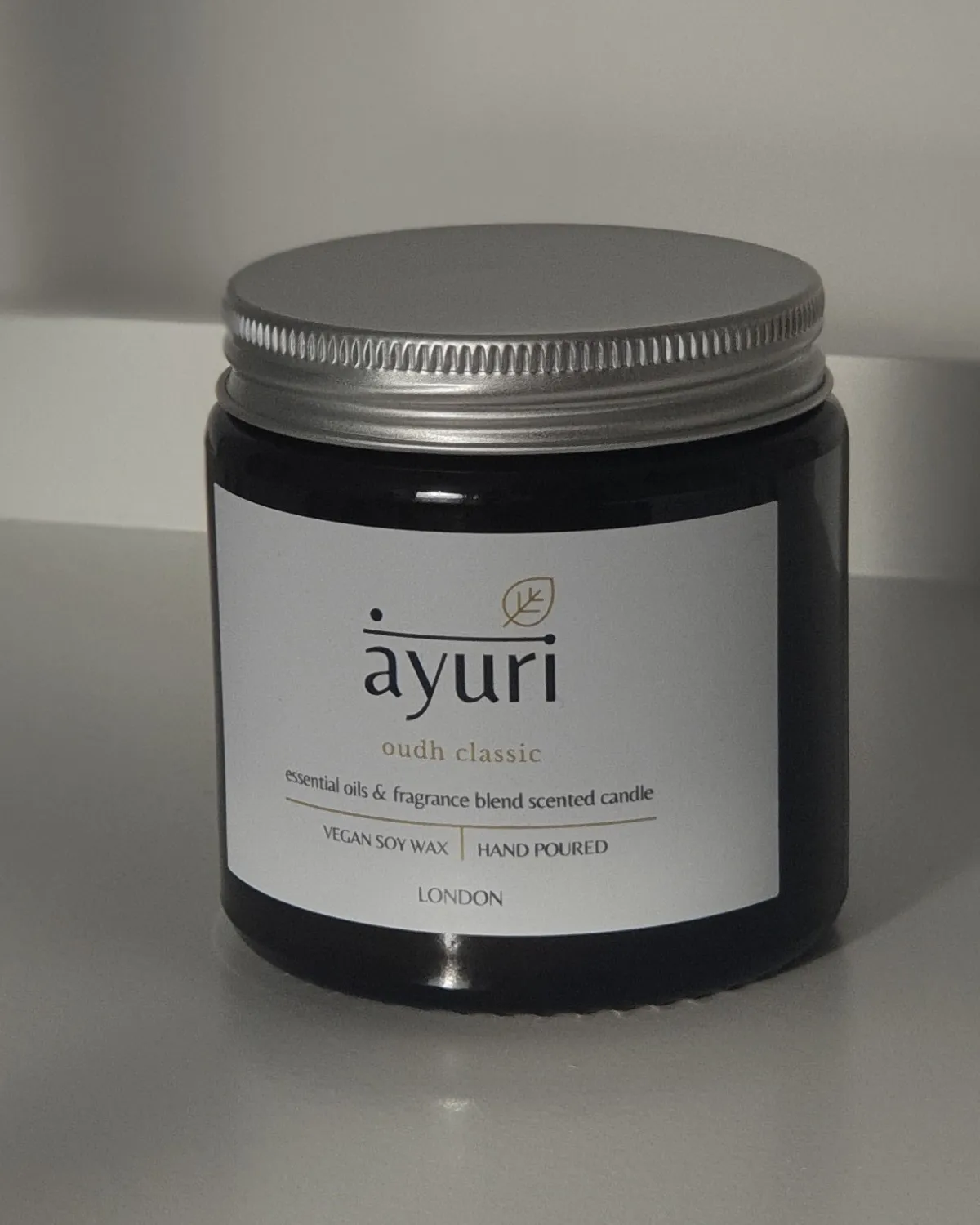 Oudh Grounding Candle (rich, earthy, sweet)