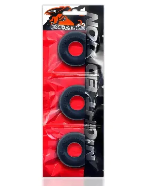 OXBALLS RINGER 3-pack cockring plus SILICONE™ special edition NIGHT