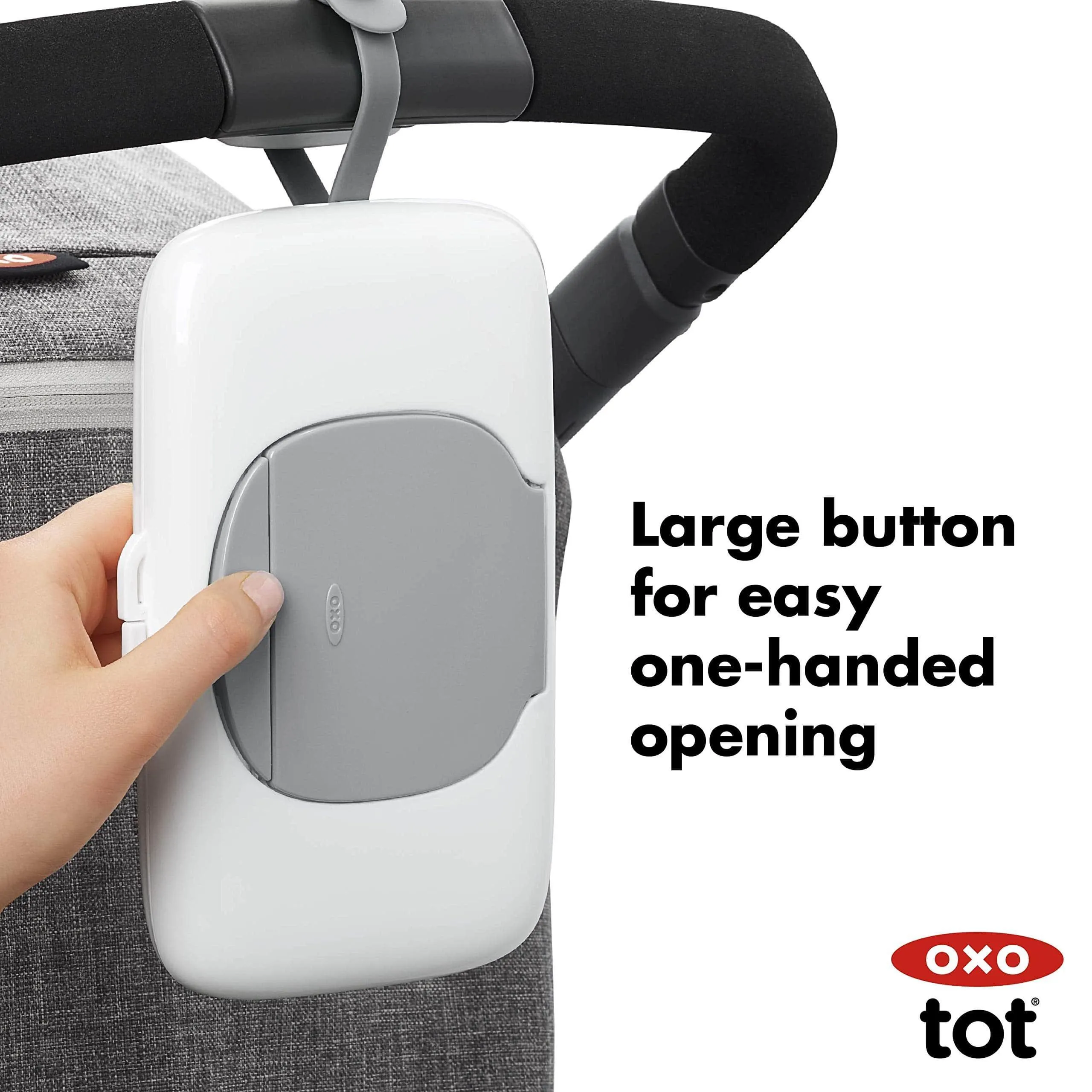 Oxo Tot On-The-Go Wipes Dispenser - Gray