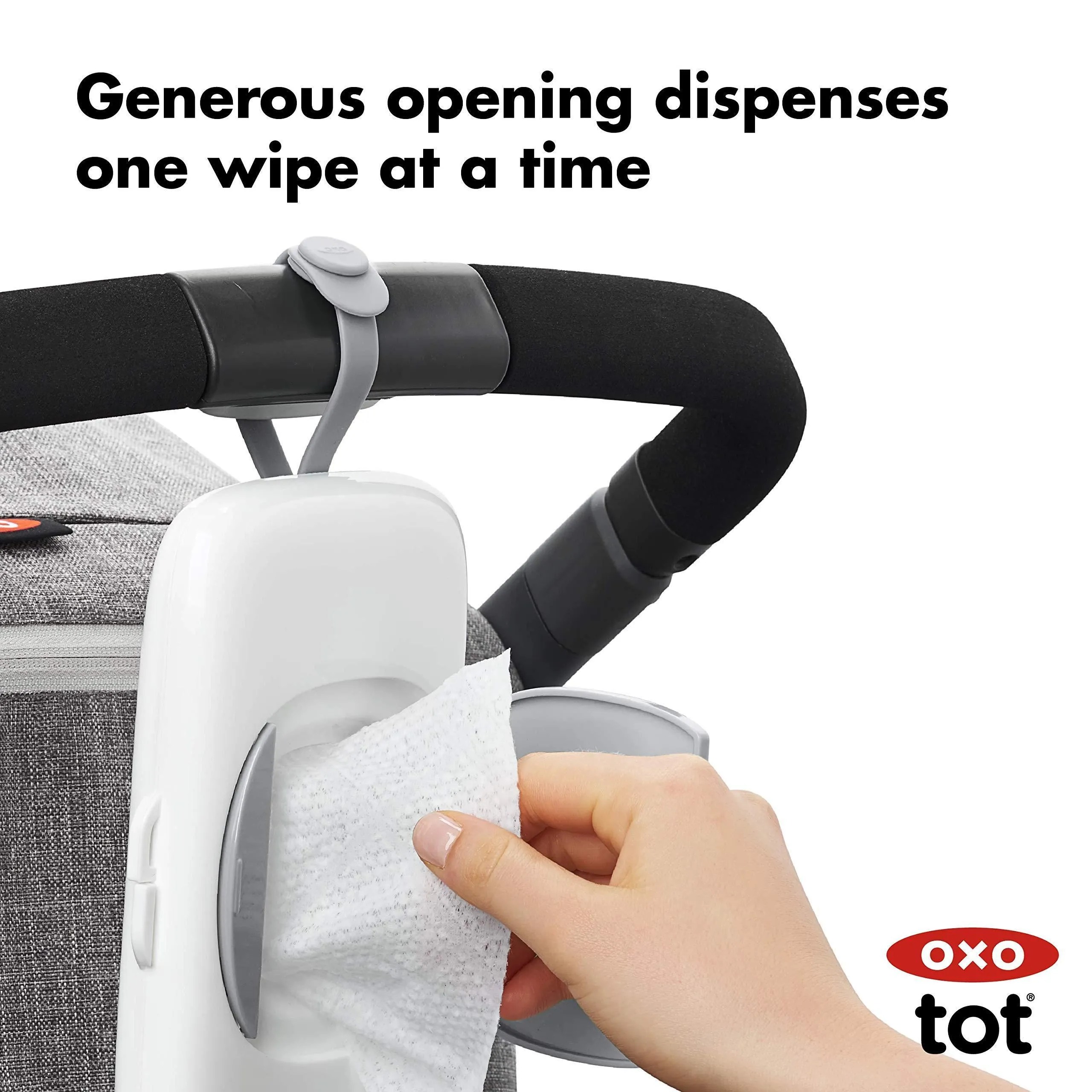 Oxo Tot On-The-Go Wipes Dispenser - Gray