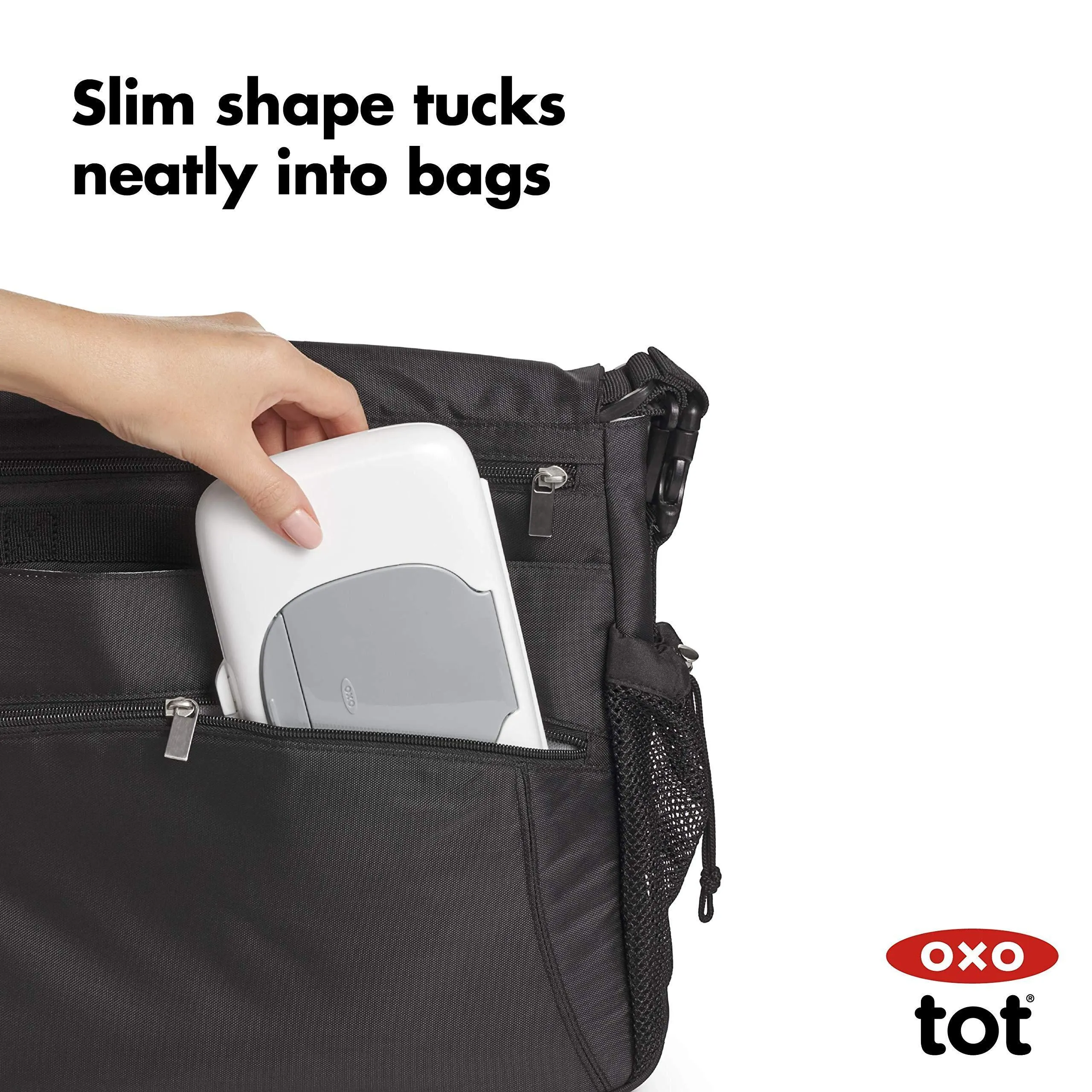 Oxo Tot On-The-Go Wipes Dispenser - Gray