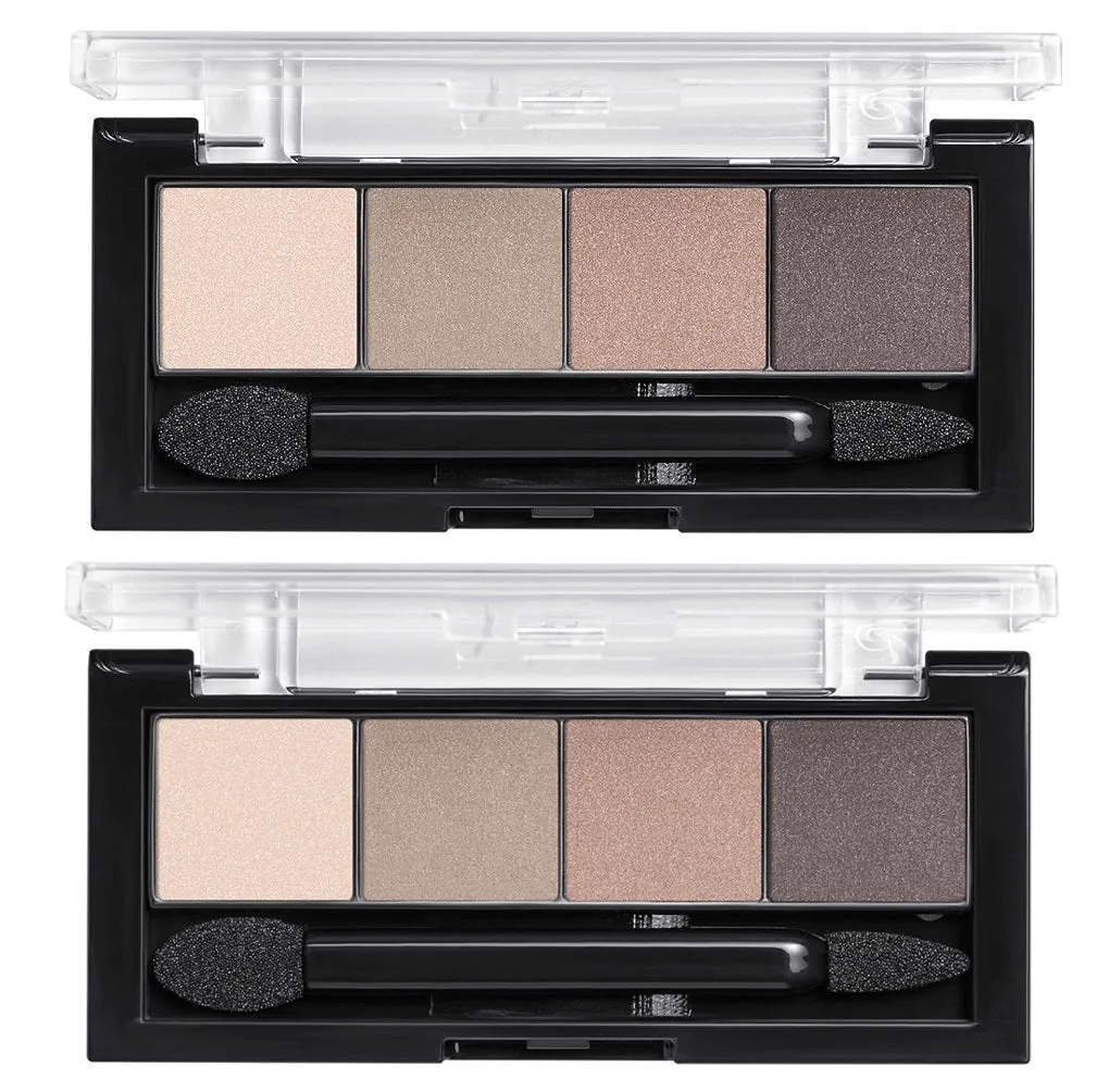 Pack of 2 CoverGirl TruNaked Eyeshadow Quad Palettes, Zenning Out 740