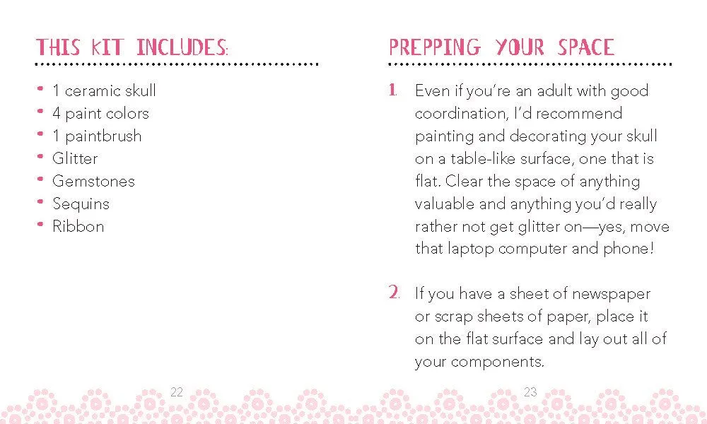 Paint-Your-Own Sugar Skull