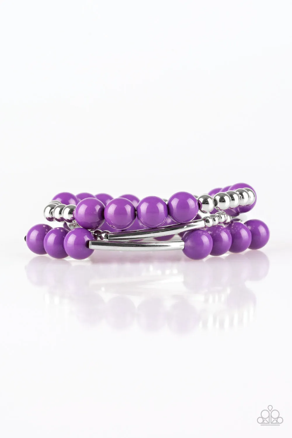 Paparazzi New Adventures Bracelet Purple