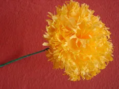 Paper Marigolds (by the dozen)