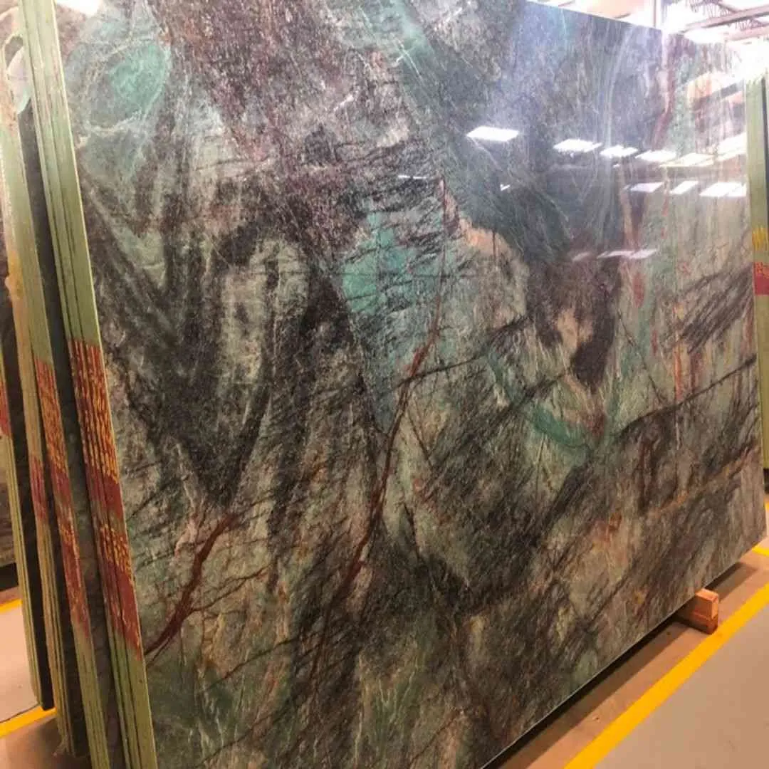 PARADISE BLUE Quartzite Polished Slab