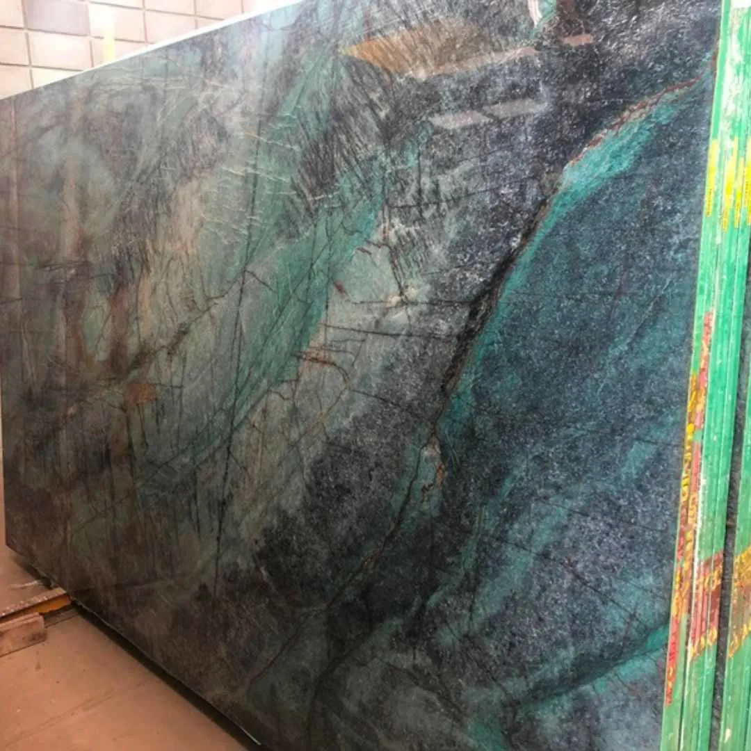 PARADISE BLUE Quartzite Polished Slab