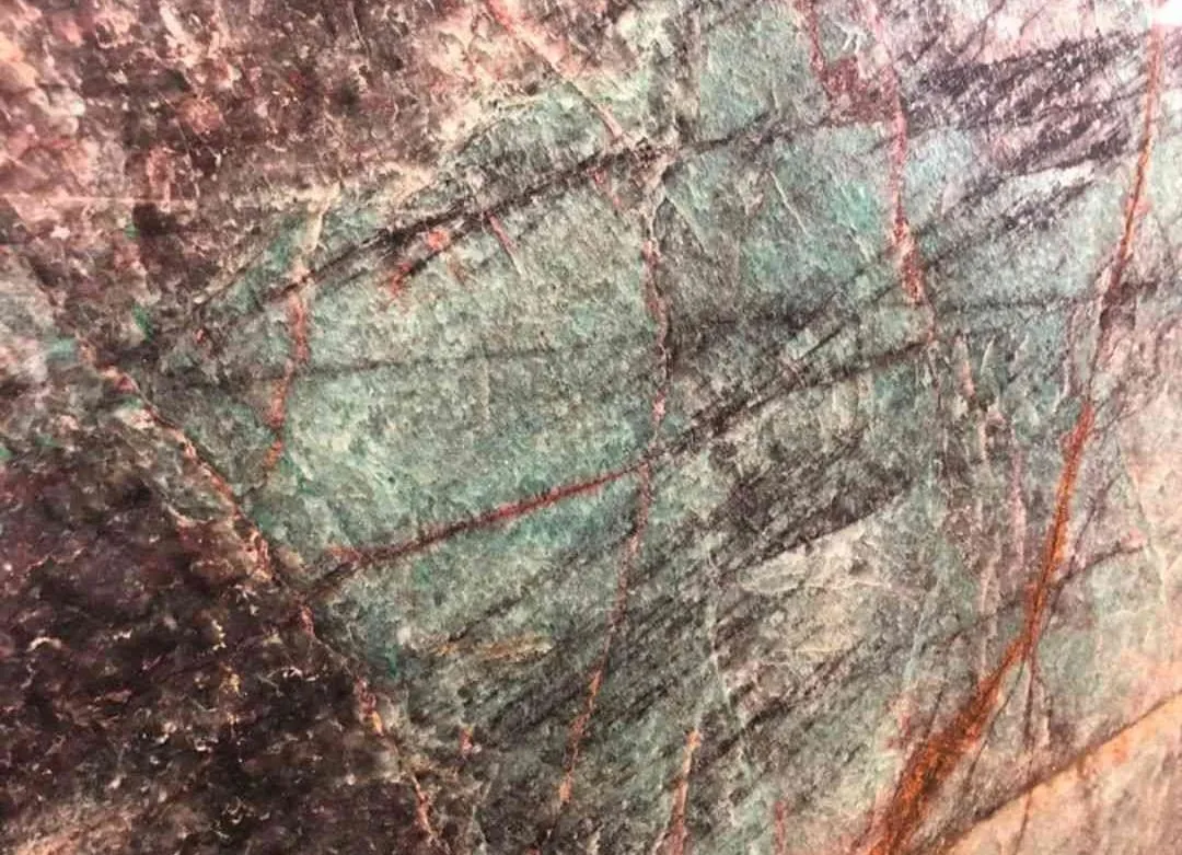 PARADISE BLUE Quartzite Polished Slab