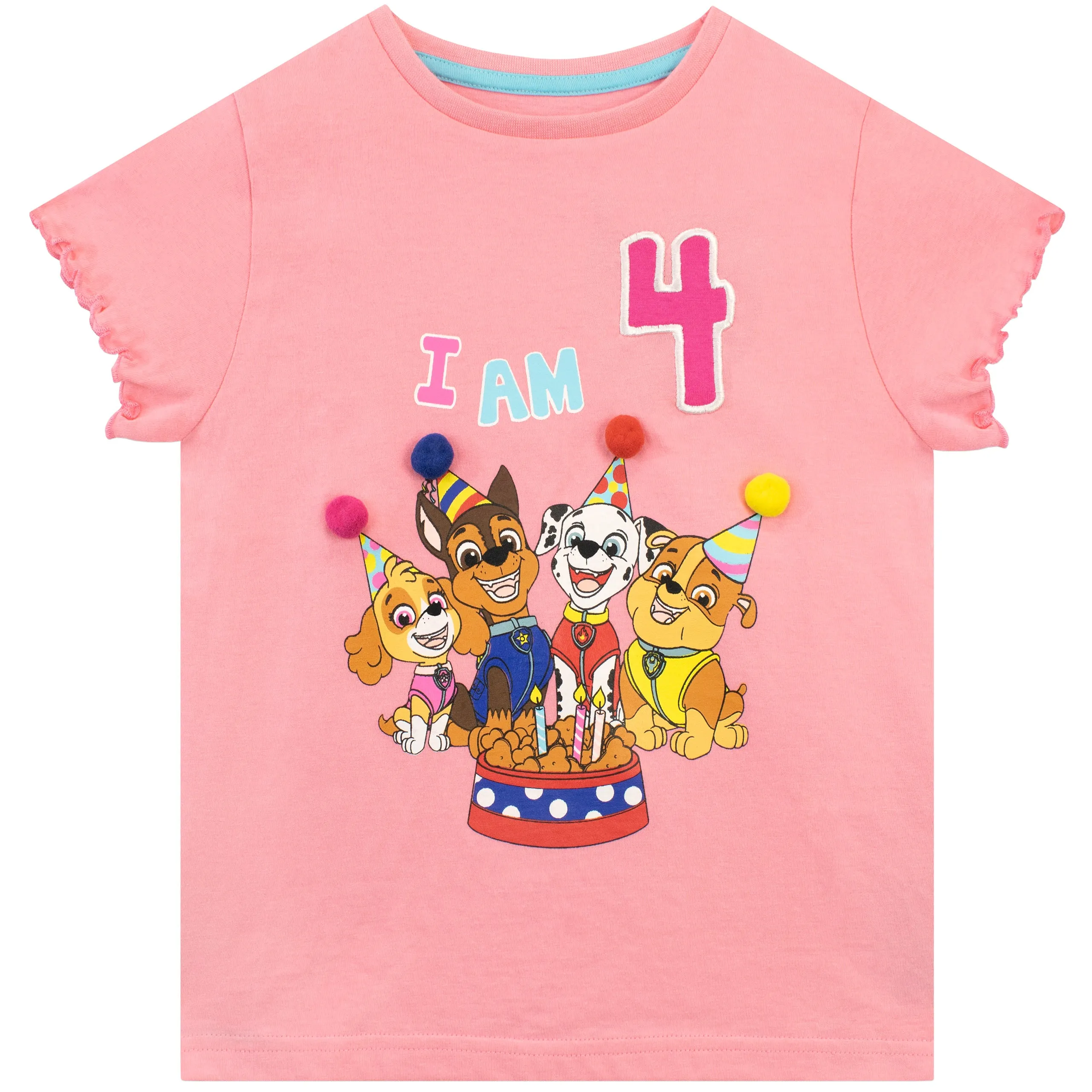 Paw Patrol T-Shirt - I Am 4