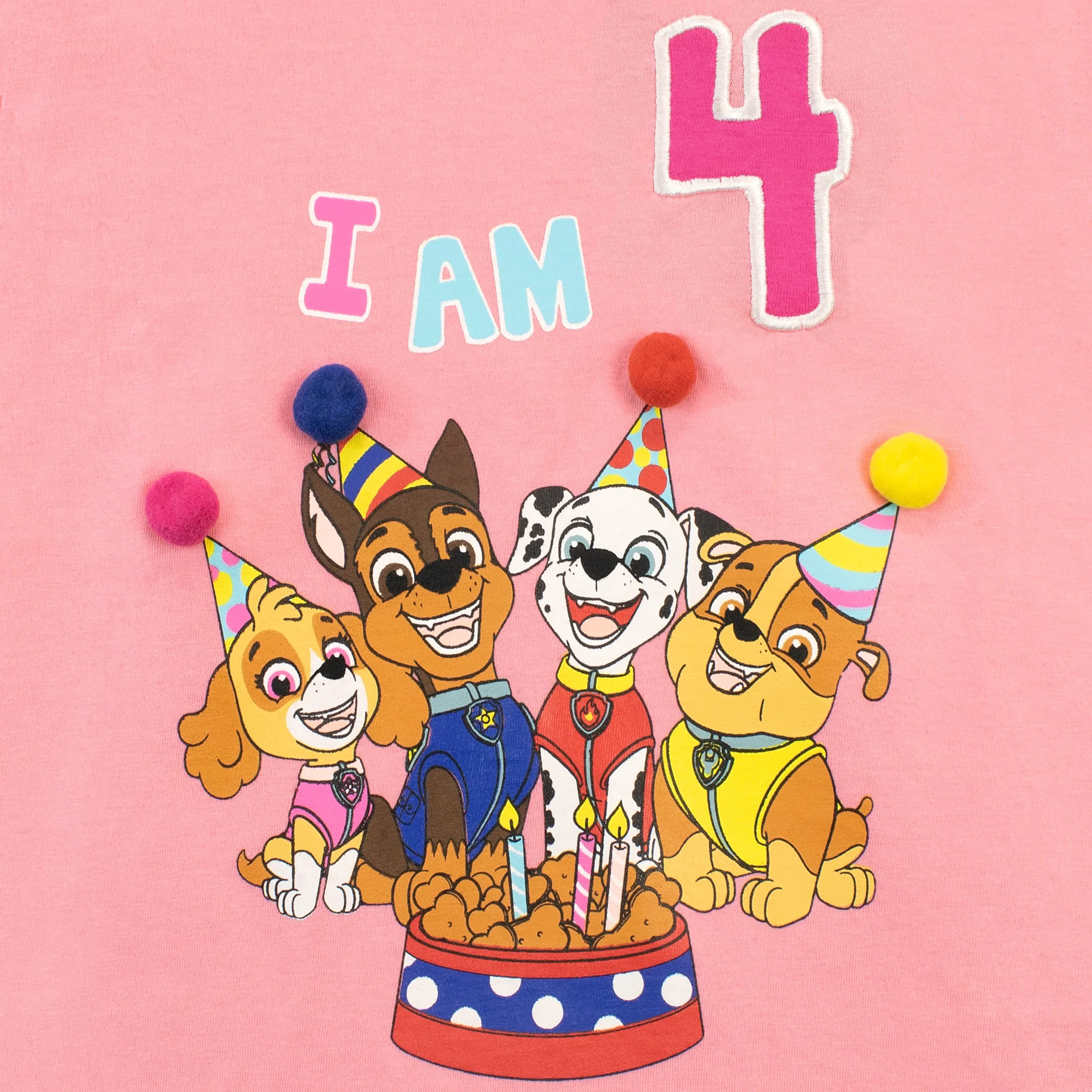 Paw Patrol T-Shirt - I Am 4