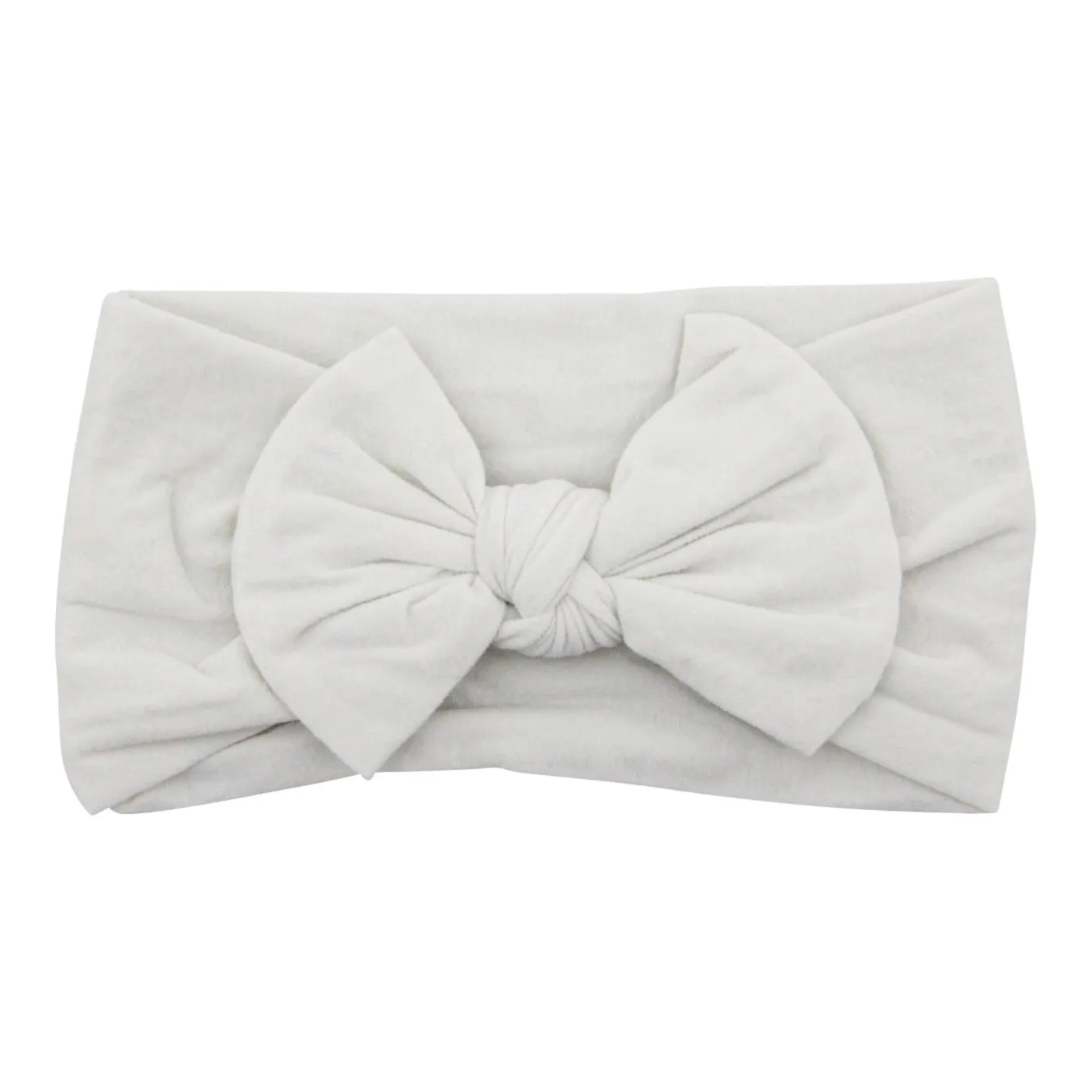 Pearl Nylon Bow Headwrap