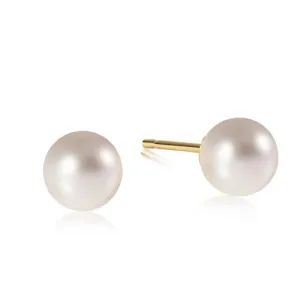 Pearl Stud 10mm Earrings