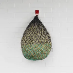 Perry Equestrian 40 Drip Feed Easy Tie Polypropylene Hay/Haylage Net - Medium 6.5Kg capacity"