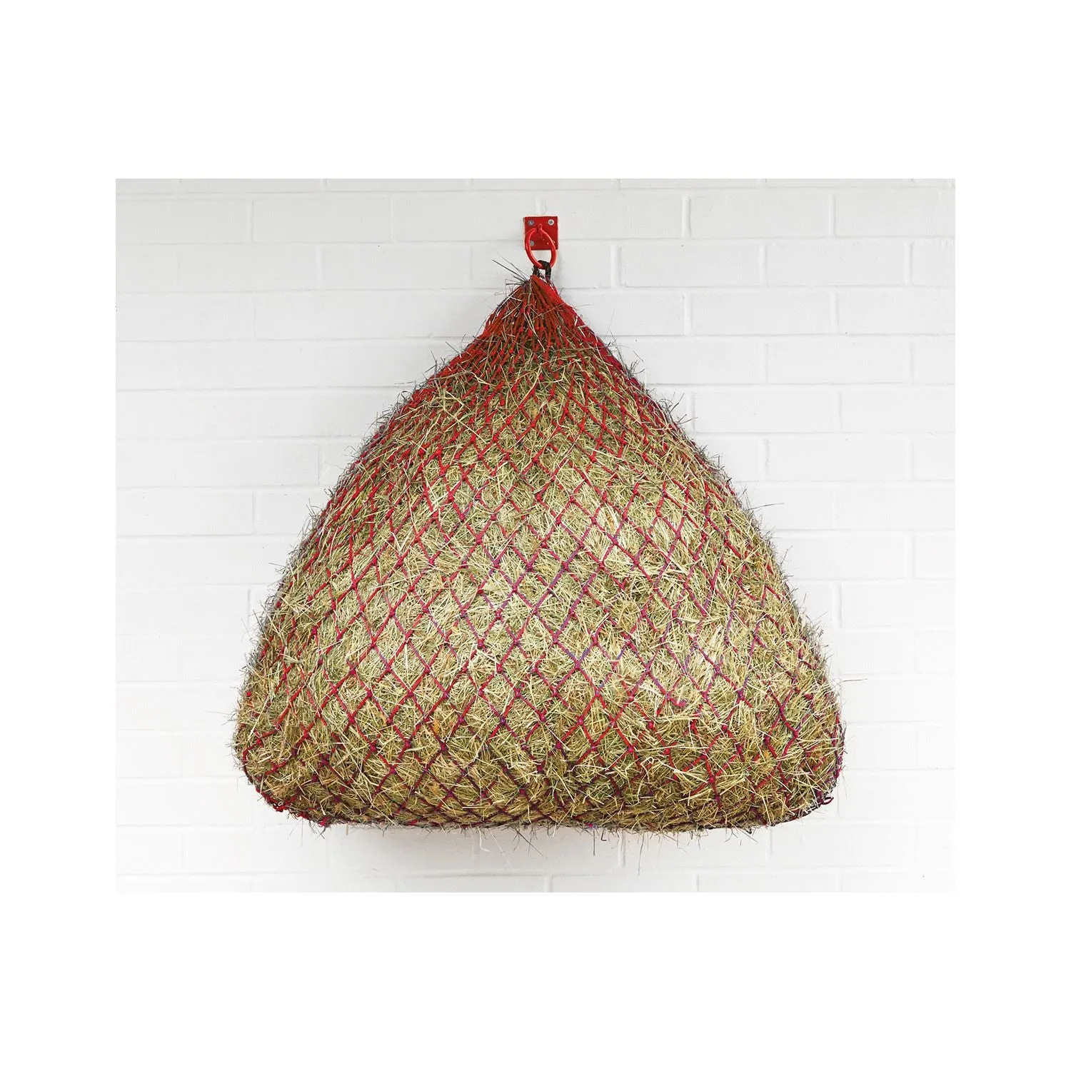 Perry Equestrian 50 Square Bottom Slow Feeder Polypropylene Hay/Haylage Net - Large 9.5Kg capacity"