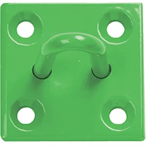 Perry Equestrian 50mm x 50mm Perry Equestrian Chain Staple on Plate - Pack of 2