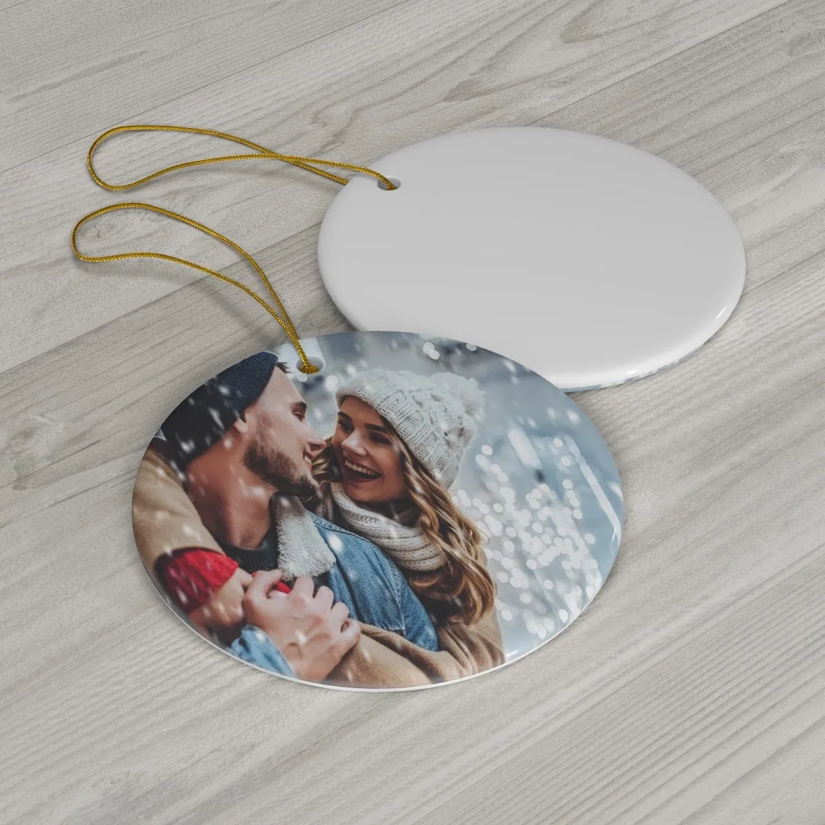 Personalized Christmas Photo Ornament