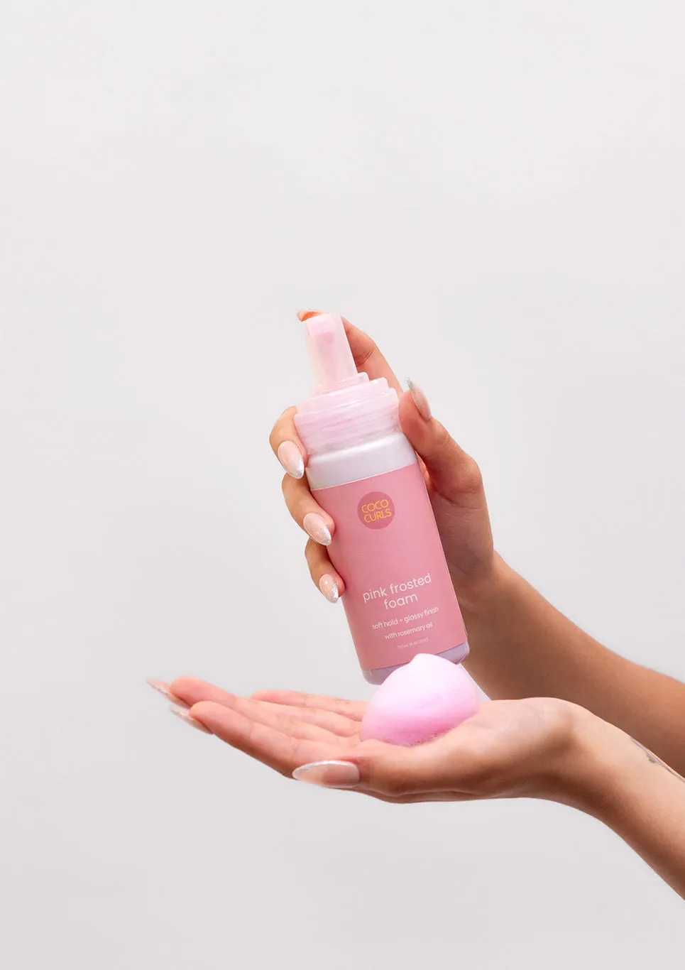 Pink Frosted Foam