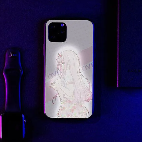 Pinkdress Girl LED Case for iPhone