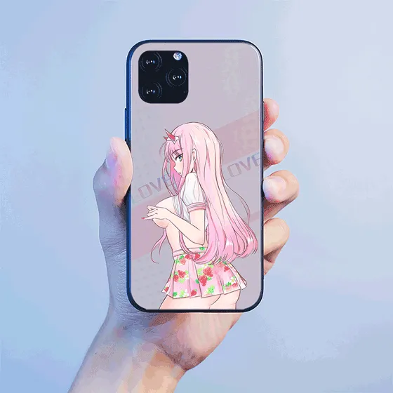 Pinkdress Girl LED Case for iPhone
