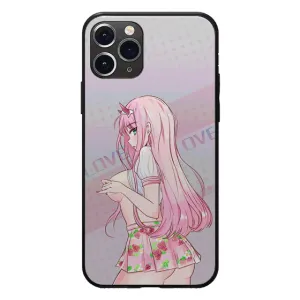 Pinkdress Girl LED Case for iPhone