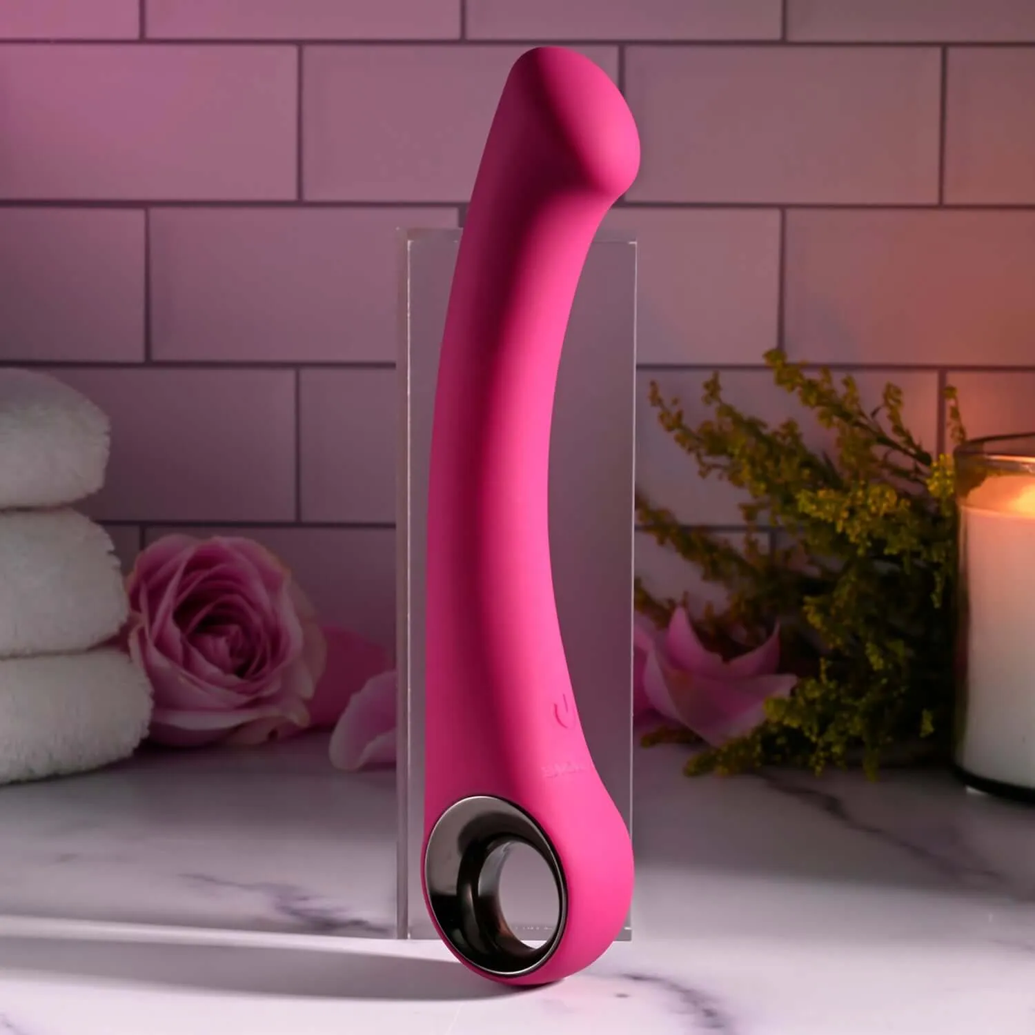 Pleasure Curve G-spot Vibrator Burgundy