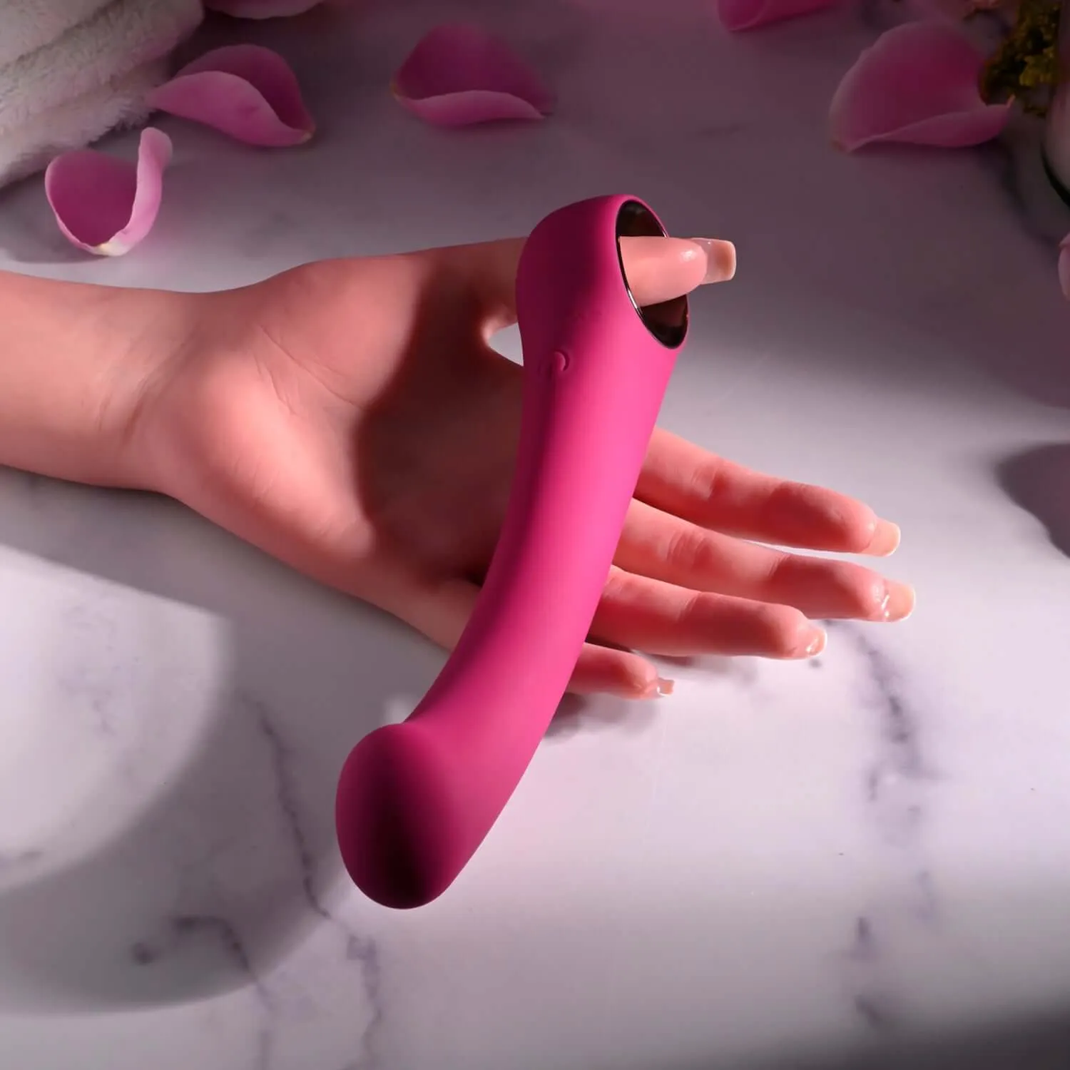 Pleasure Curve G-spot Vibrator Burgundy