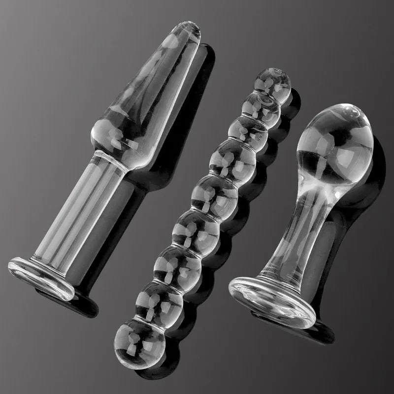 Plug Anal en Verre Glossy N°32
