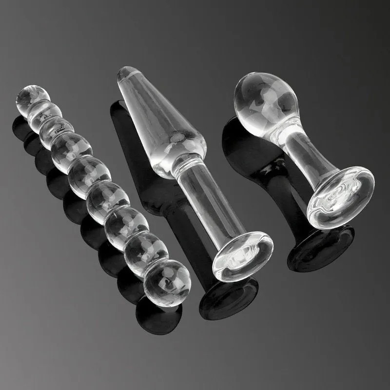 Plug Anal en Verre Glossy N°32