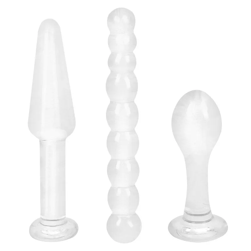 Plug Anal en Verre Glossy N°32