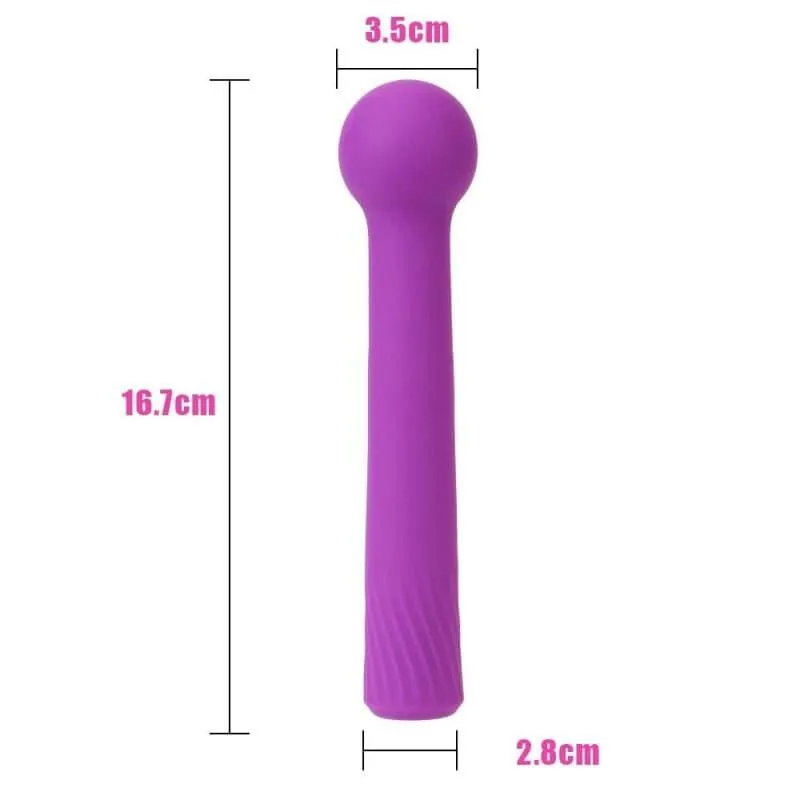 Plug Anal Vibrant bendable 9 speeds violet