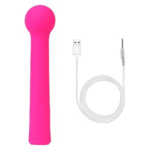Plug Anal Vibrant bendable G rose foncé